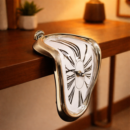 Dali-Inspired Melting Clock